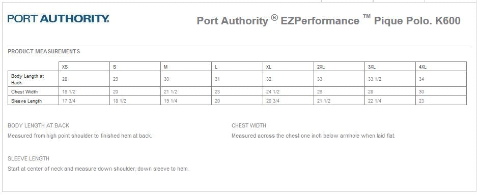 EZ Performance ™ Pique Polo K600